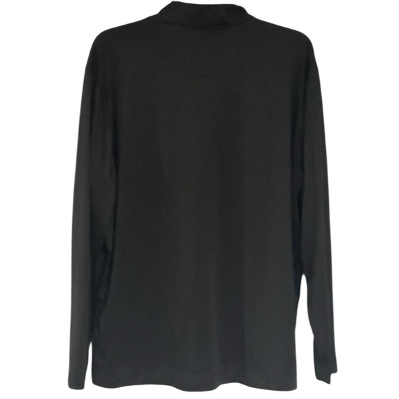 Greg Norman size XL Men's Black Quarter-Zip Shirt - Picture 2 of 5